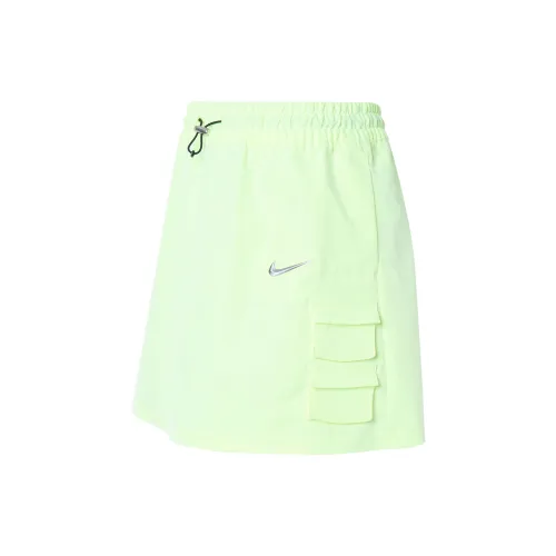 Nike Casual Short Skirts Women's Light Yellow Green