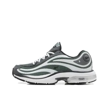 Reebok Anti Slip Wear Resistant Low Top Running Shoes Unisex Gray Green