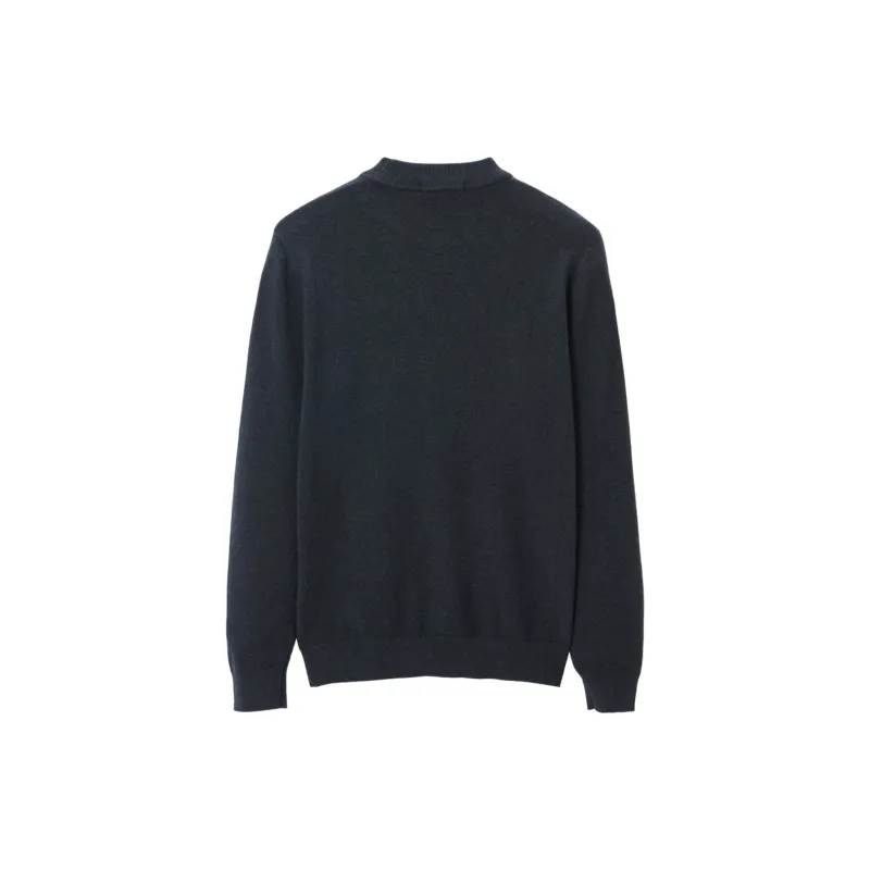 HLA Sweaters Men Dark Gray F9-1
