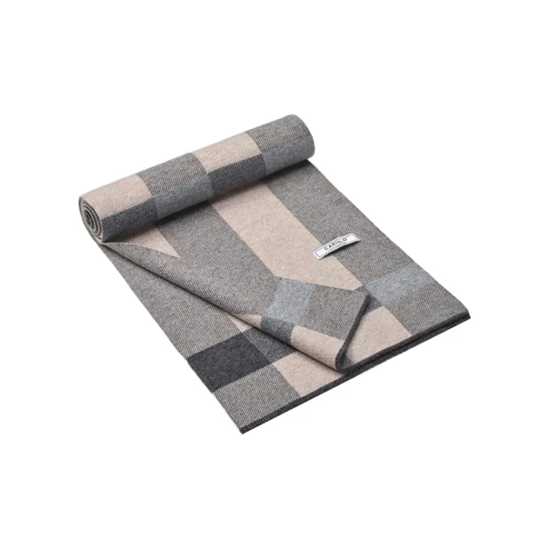 CARTELO Cotton Knit Scarves Unisex-1