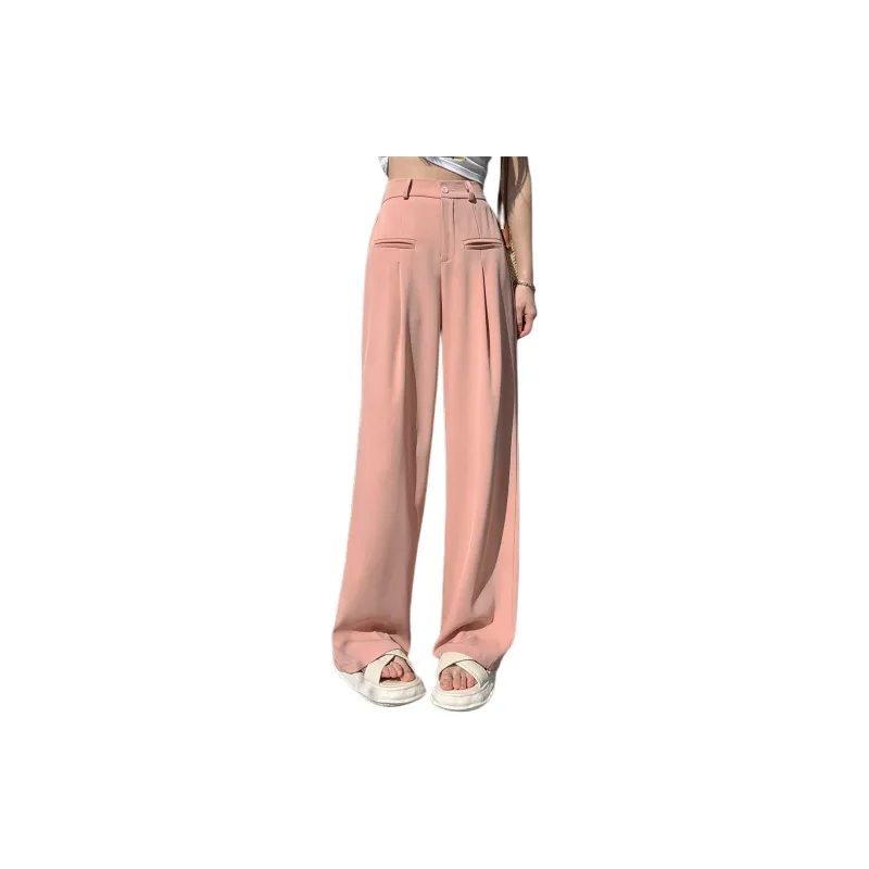 Emodues Suit Trousers Women's Pink-5