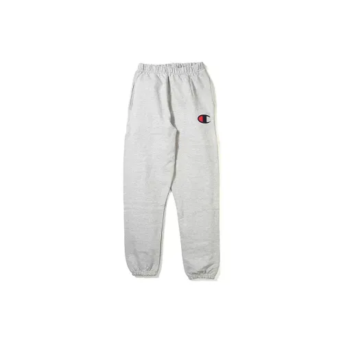 Champion Knitted Sweatpants Unisex Gray