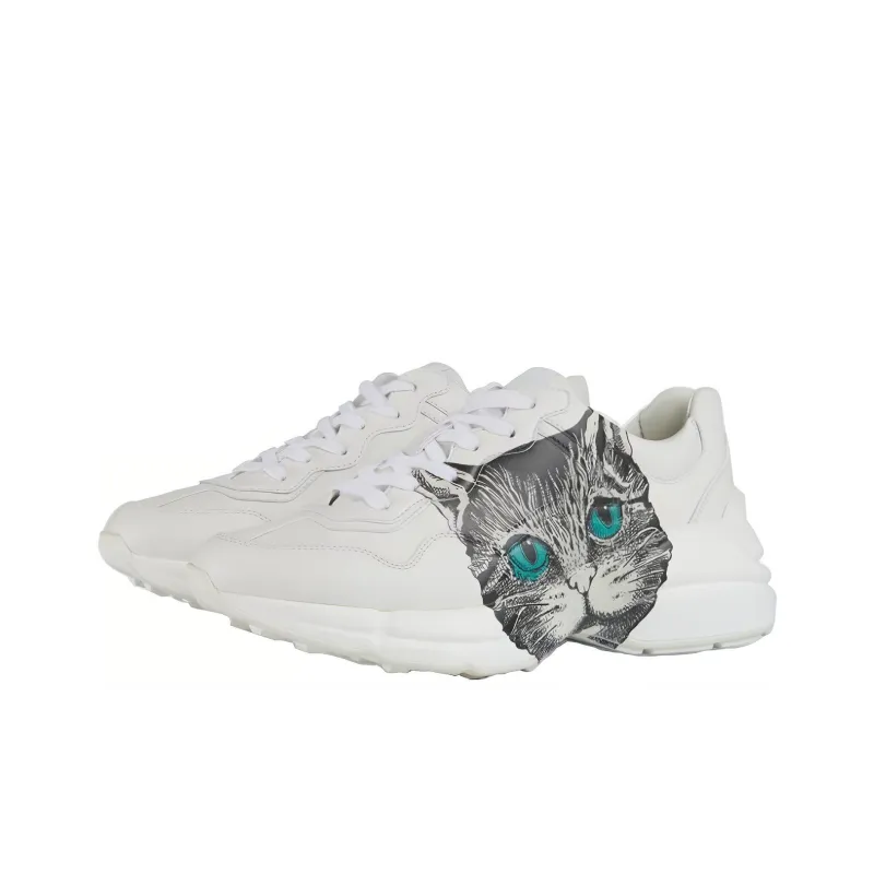 GUCCI Rhyton Mystic Cat White Women's-2