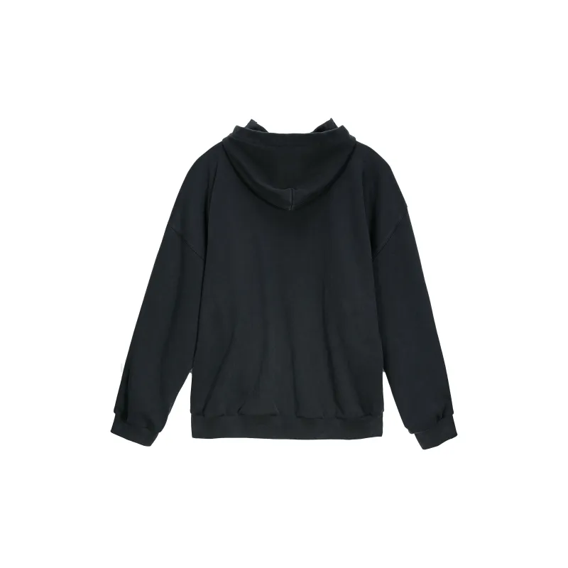 VANN VALRENCÉ Sweatshirt Unisex Faded Black-1