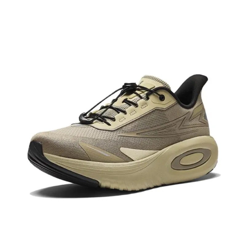 Sprandi Lightweight Low Top Casual Running Shoes Men's Yellow Brown-2