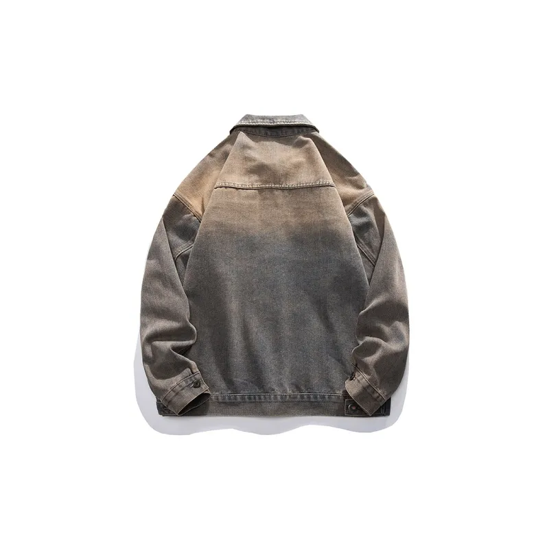 GTRG Denim Jacket Unisex Wheat Yellow-1
