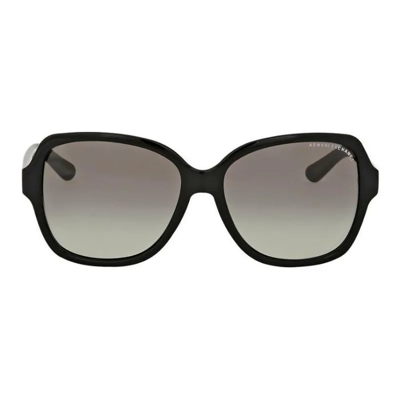 ARMANI EXCHANGEAE Plastic Butterfly Sunglasses Women's Black-0
