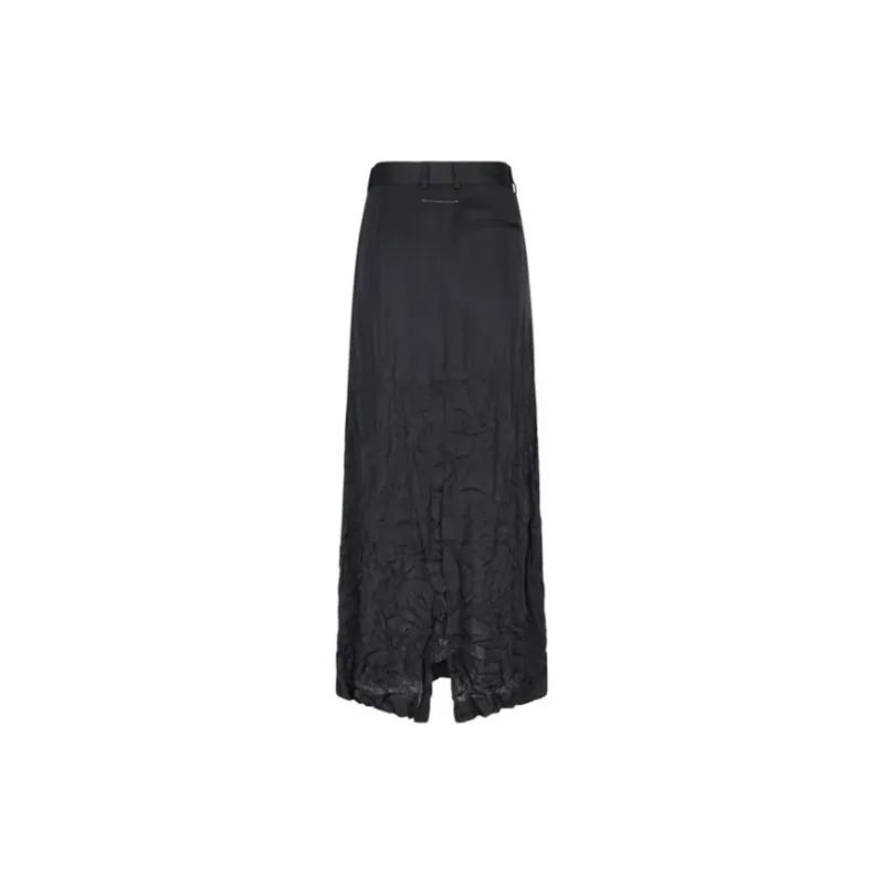 JIL SANDER Side Zip Mid Rise Midi Skirt-1
