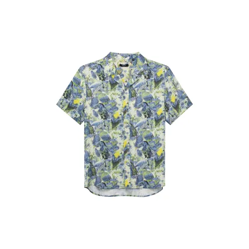 LIU·JO UOMO Shirts Men Yellow Blue