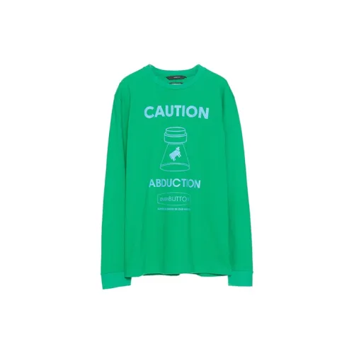 PushBUTTON T-Shirts Women's Green