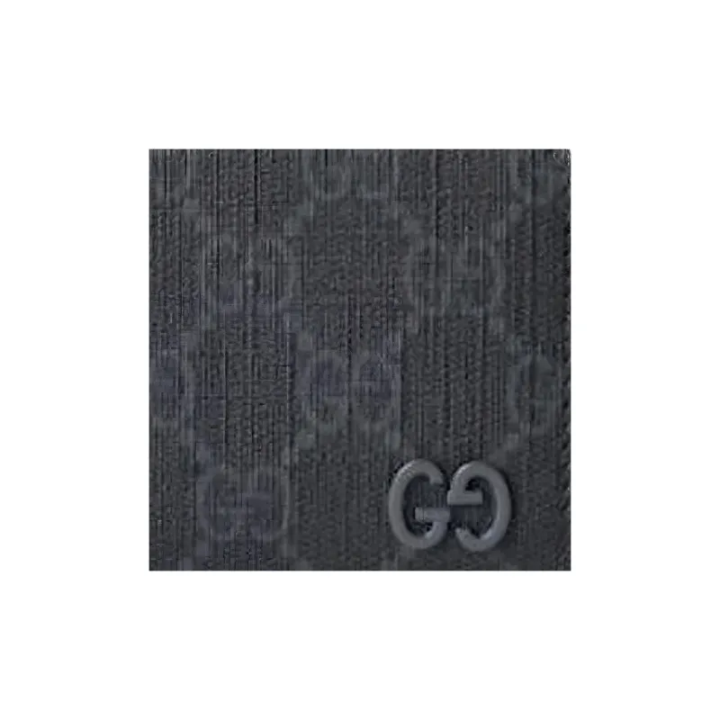 GUCCI Upreme Canvas Card Holder Unisex Dark Gray-4
