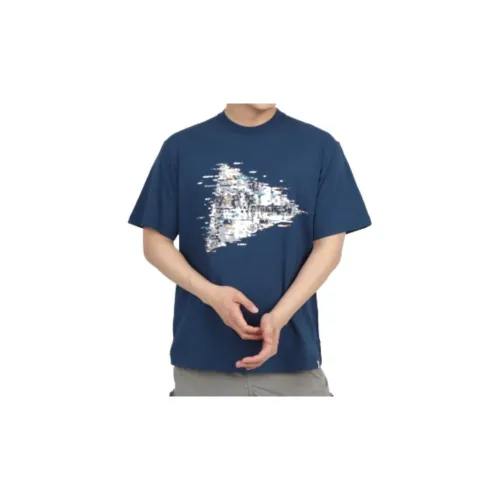 And Wander T-Shirts Men Dark Blue