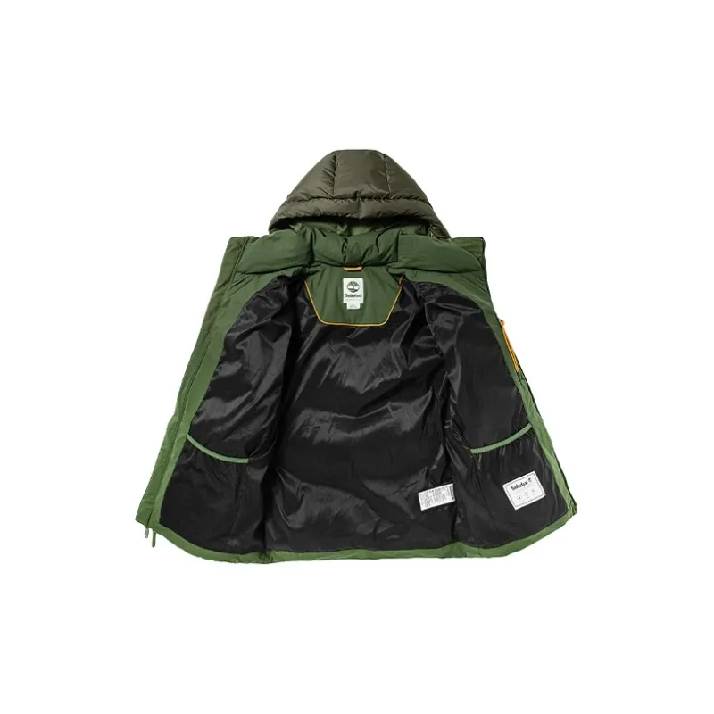 Timberland Down Jacket Men's Green Suitcase-2