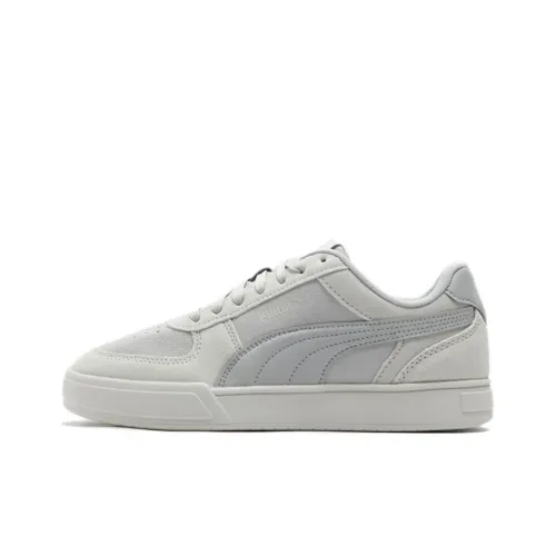 PUMA Caven Durable Breathable Low Top Skateboard Shoes Unisex Gray