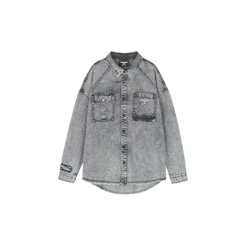 Boy London Shirts Unisex Gray-1