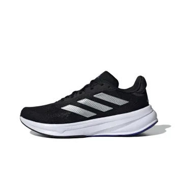 Adidas Response Super Anti Slip Wear Resistant Low Top Running Shoes Women's Black Silver