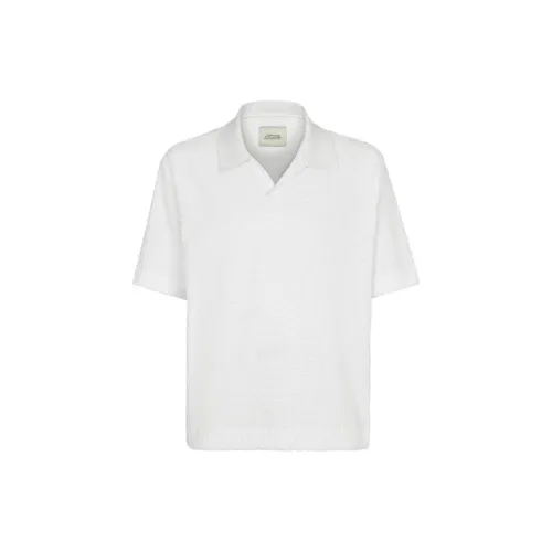 FENDI Polo Shirts Men White