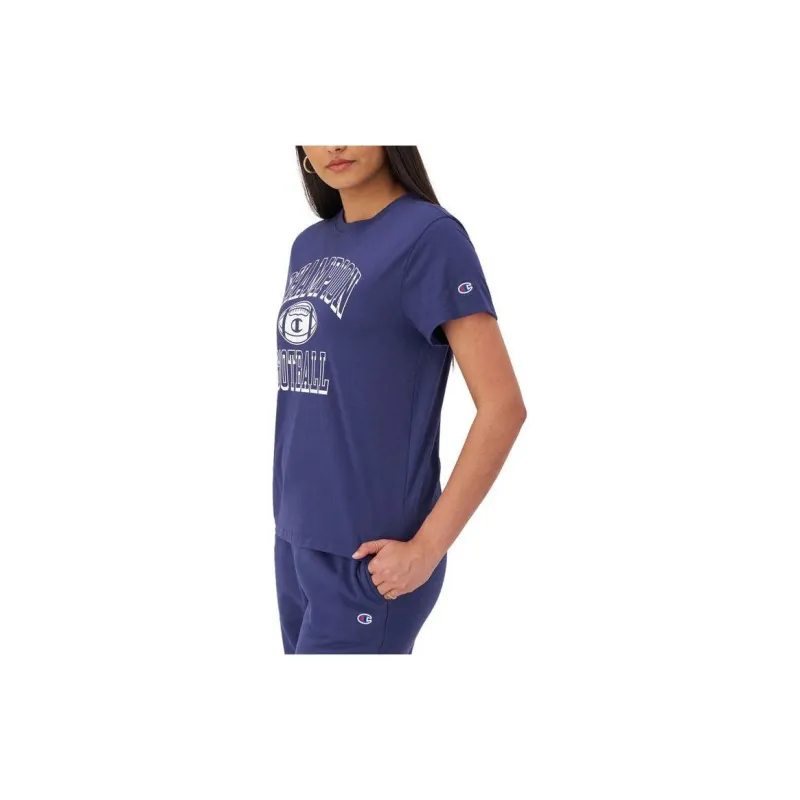 Champion T Shirts Women's Blue-2