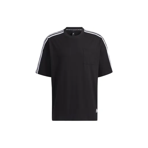 Adidas Lounge T-Shirts Men Black