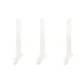 3-Pack, White *3