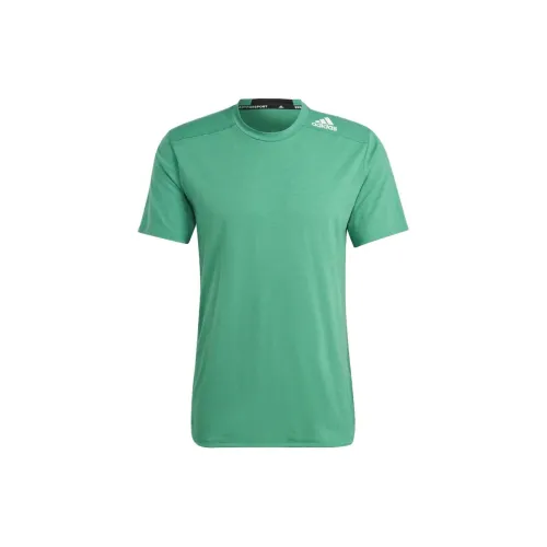 Adidas T-Shirts Men Large Green