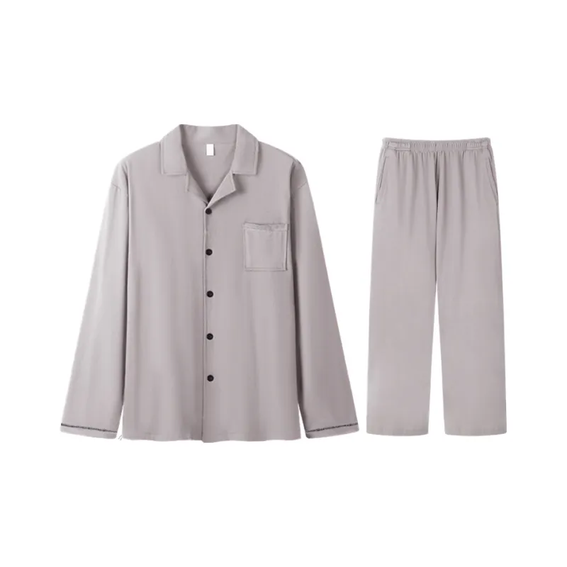 Lan Miao LAMIU Pajama Set Spring And Autumn Season Men's-13
