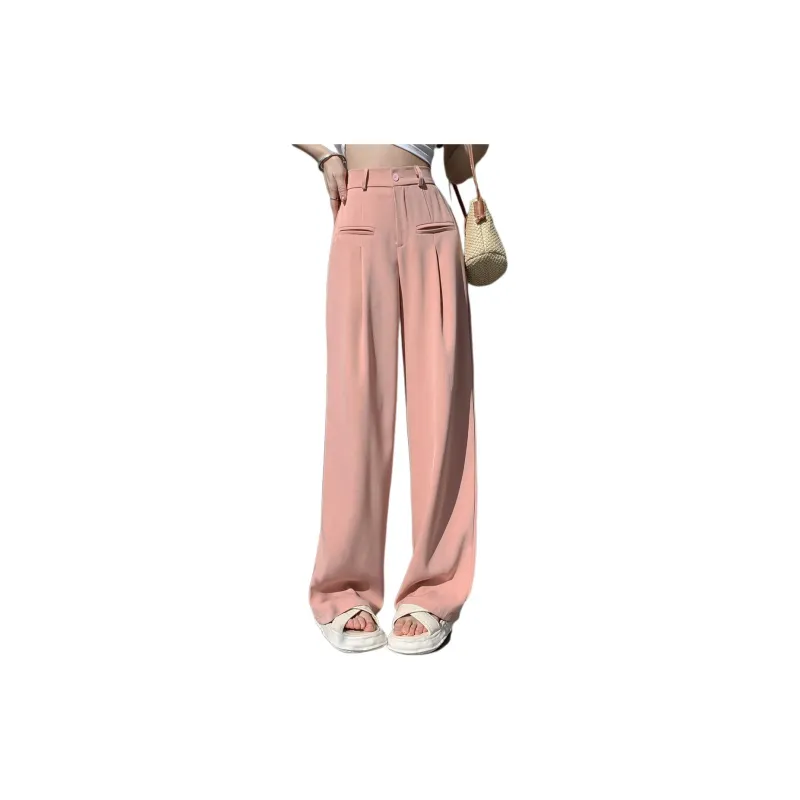 Emodues Suit Trousers Women's Pink-2