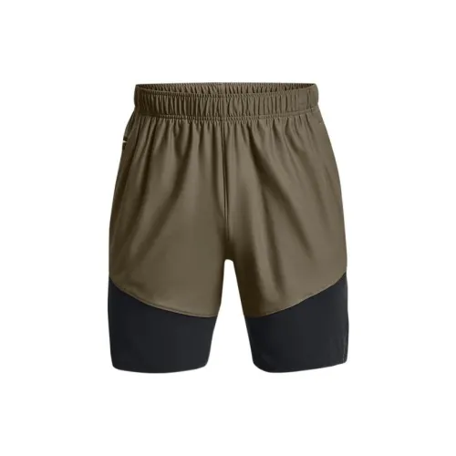 Under Armour Woven Collection Casual Shorts Men Tent Green