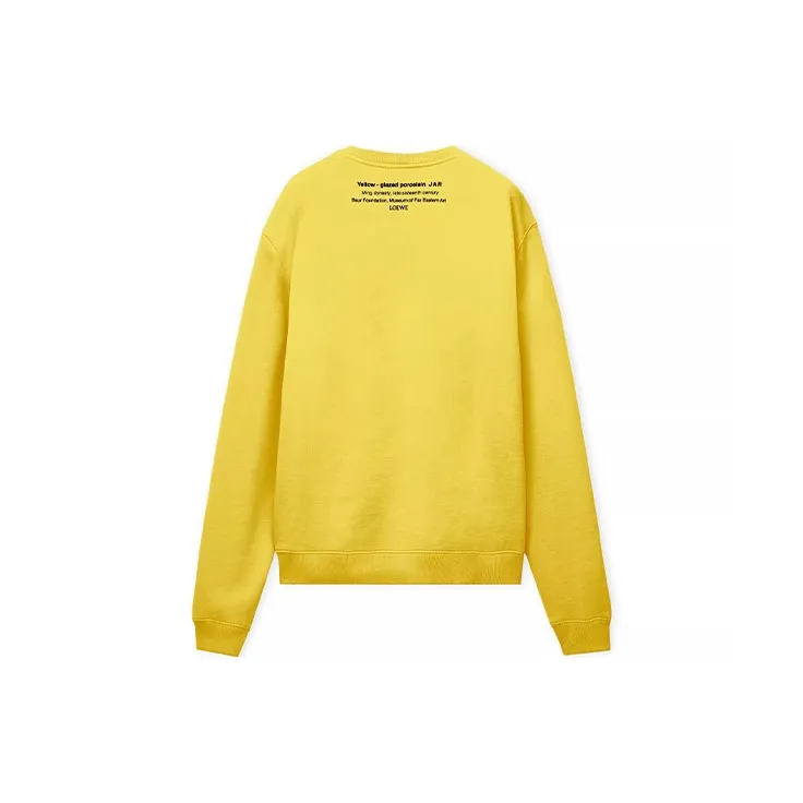 LOEWE Sweatshirts Unisex Yellow-1