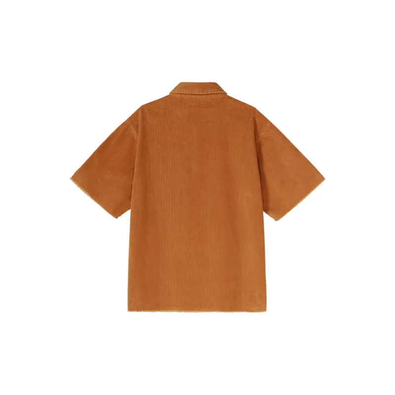 Drew House Smiley Collection Shirts Unisex Brown-1