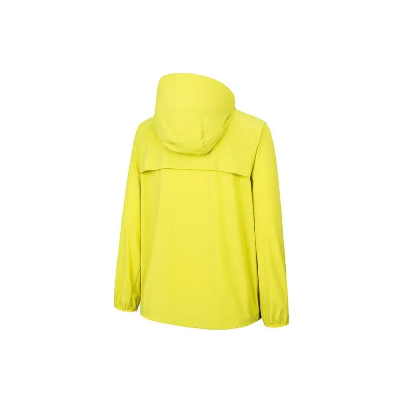 Anta Waterproof UV Protection Sun Protection Clothing Unisex Earth Umber Yellow-1