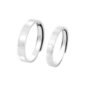 MAGICPOLE 925 Sterling Silver Rings Unisex Silver