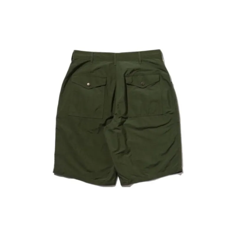 Beams Casual Shorts Men Green-1
