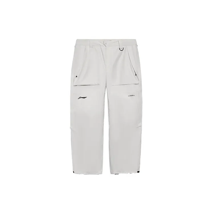 LiNing Ski Pants Unisex Gray-1