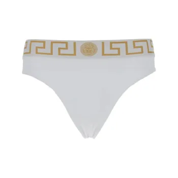 VERSACE Greca Border Stretched Swim Shorts