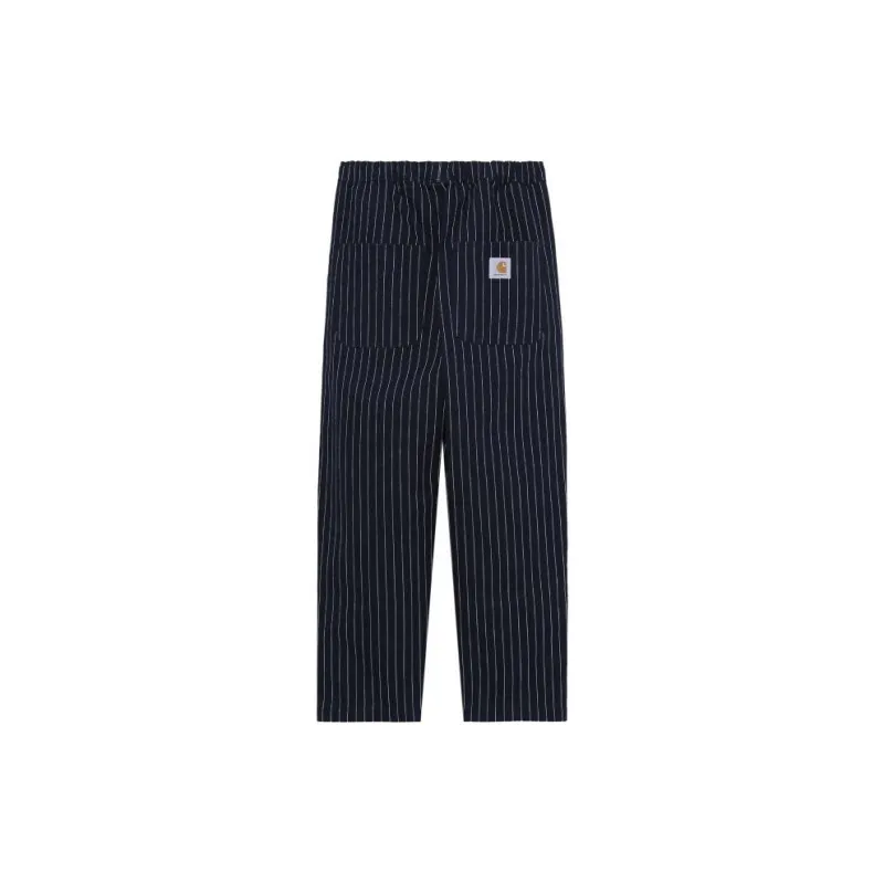 Carhartt WIP Casual Pants Men Navy Blue-1