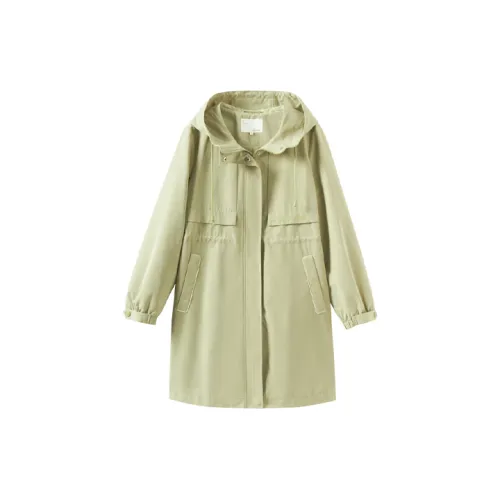 Inman Trench Coats Women's Daisy Yellow