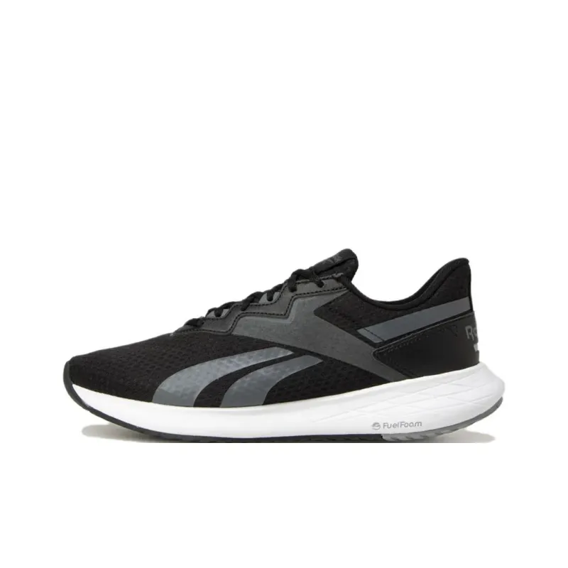 Reebok Energen Plus 2 Anti Slip Wear Resistant Low Top Casual Running Shoes Men's Black White-0