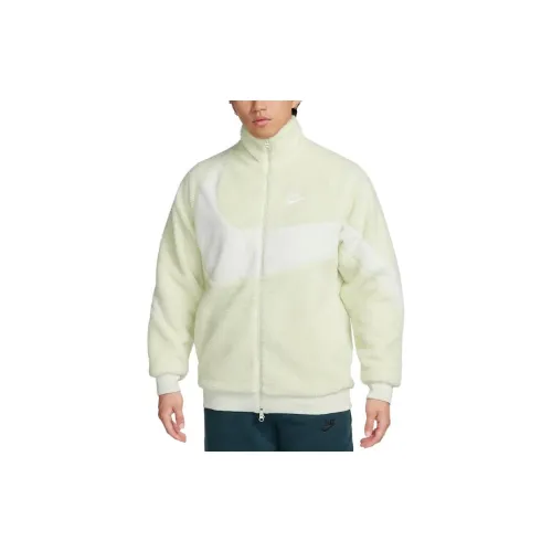 Nike Sportswear Big Swoosh Reversible Boa Jacket Asia Sizing 