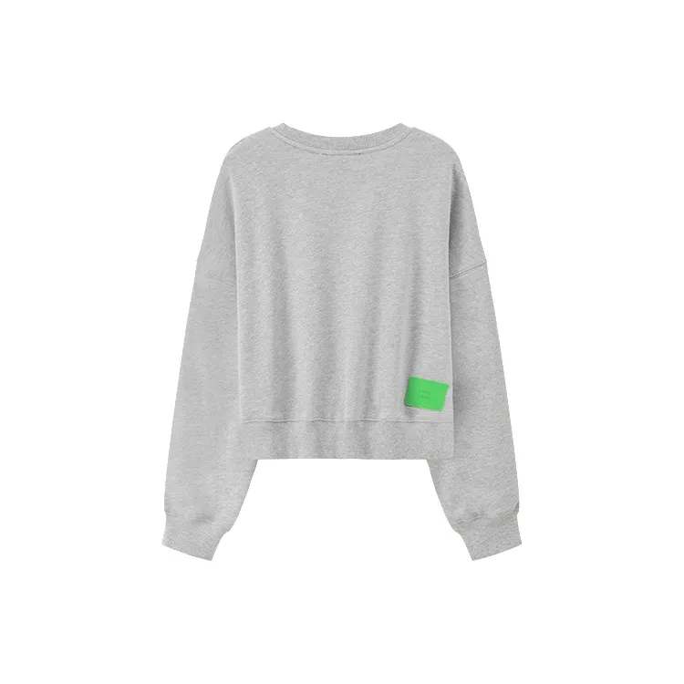 CHUU Crew Neck Loose Fit Sweatshirt Spring Women's-3