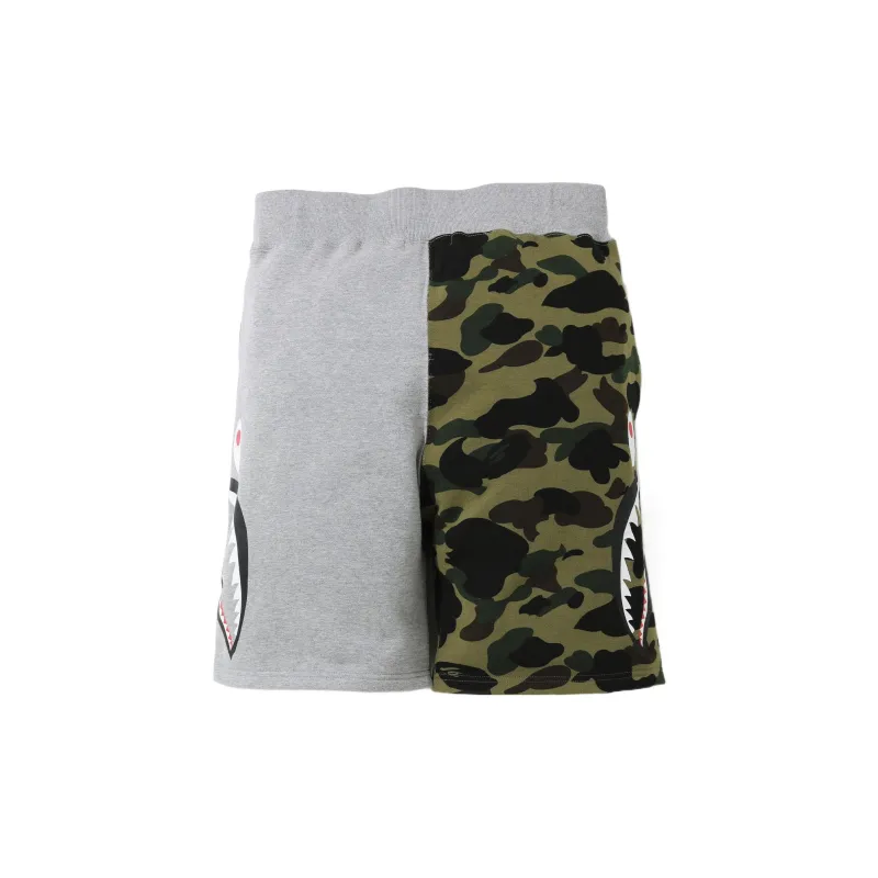 Bape 1st Camo Side Shark Sweatshort-3