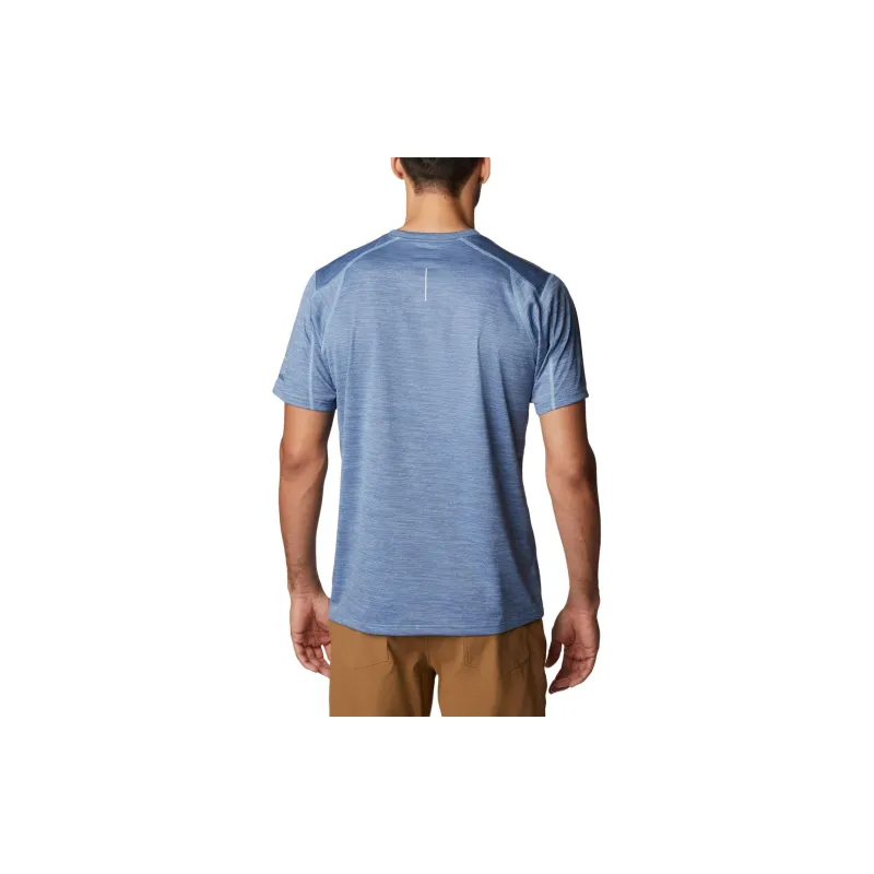 Columbia T Shirts Men Heather Blue-1