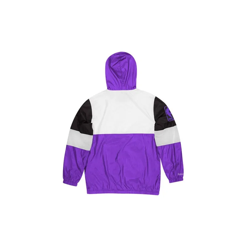 Mitchell Ness Sweatshirts Unisex White Purple-1