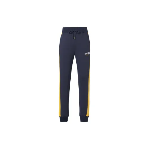 Mitchell Ness Knitted Sweatpants Men Navy Blue