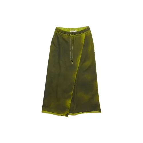 Acne Studios Casual Long Skirts Women's Bright Yellow