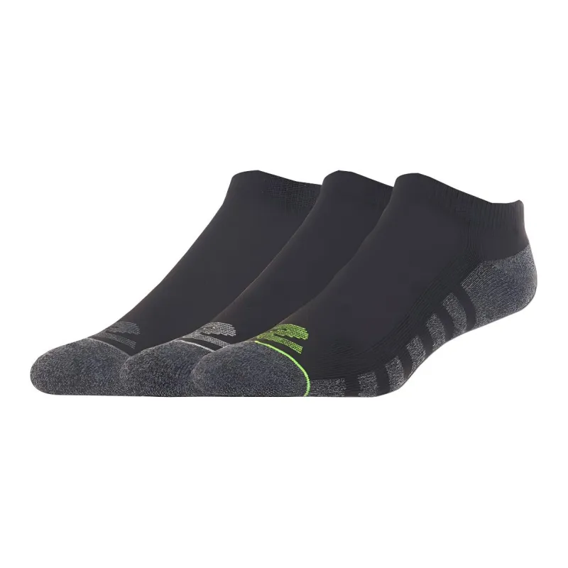 Skechers GODRI Terry Performance Ankle Socks Men's 3 Pack Gray-0
