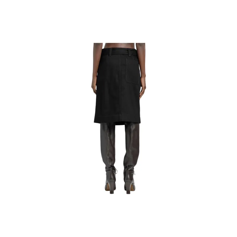 Lemaire Belted Apron Midi Skirt-1