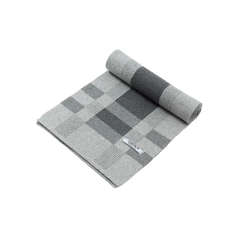 CARTELO Wool Knit Scarves Unisex-2