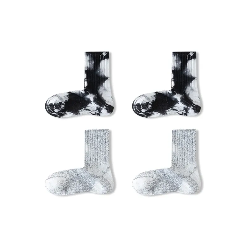 JIAZINI Mid-Calf Socks Women's 4 Pack-6