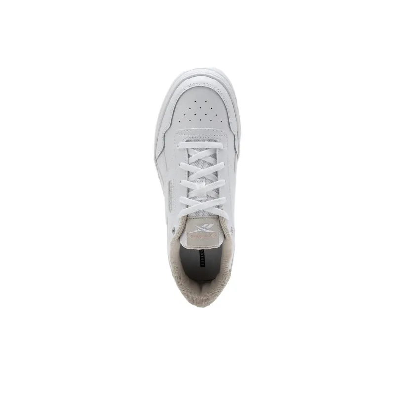 Reebok Court Advance Anti Slip Wear Resistant Low Top Skateboard Shoes Women's White-4